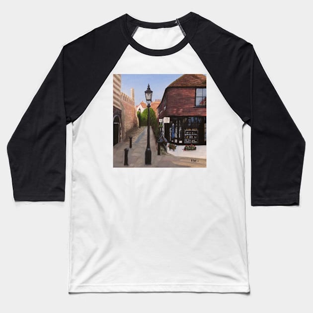 At the church door, Rye Baseball T-Shirt by richardpaul